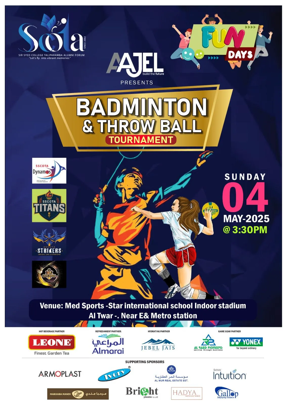 Badminton tournament